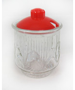 Vintage Art Deco Medco NYC Glass Sugar Bowl Jar - No Spoon - £13.92 GBP