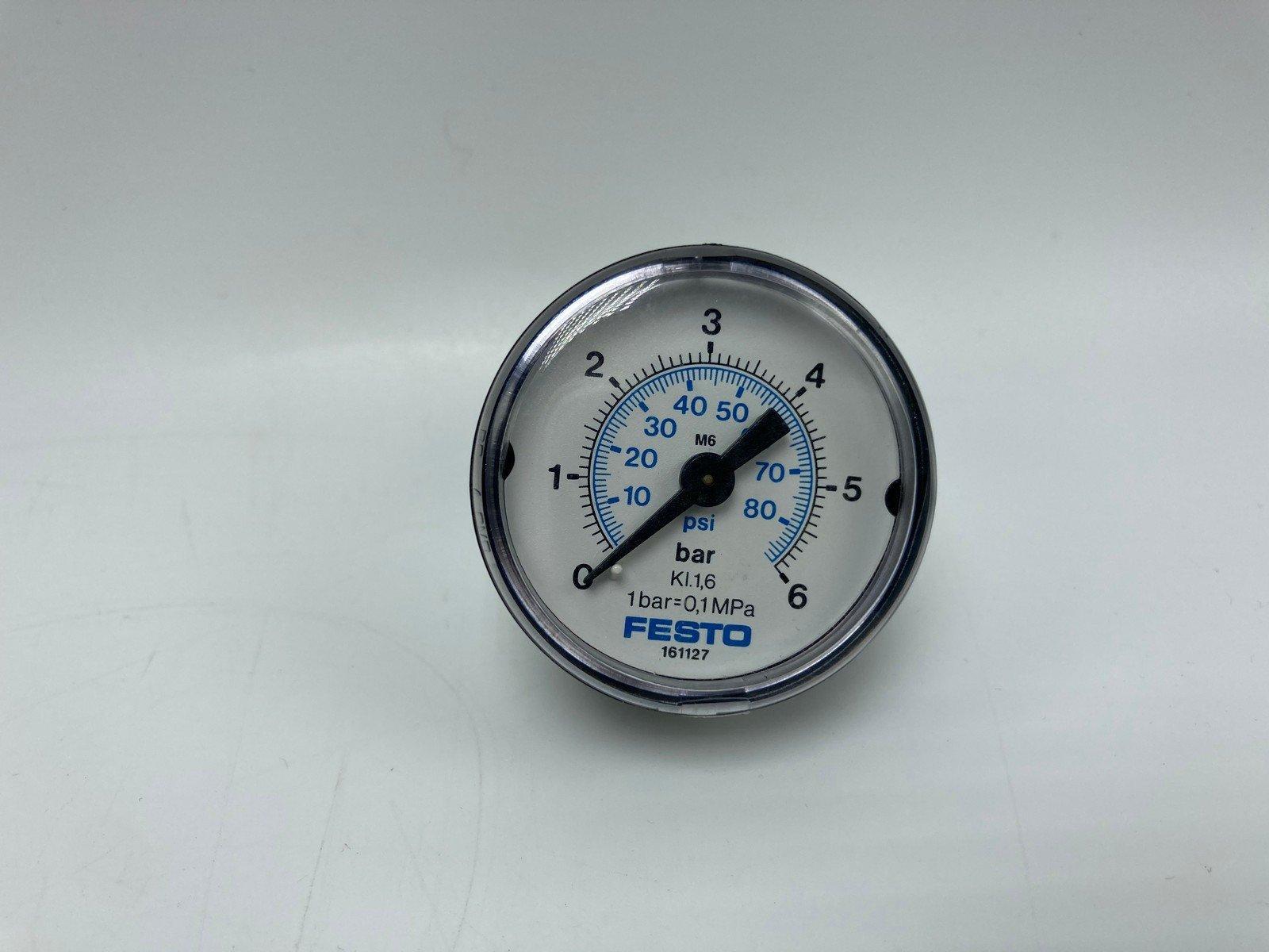   161127 PRESSURE GAUGE TESTED 1 BAR=0,1MPA  - $29.00