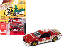 1986 Ford Thunderbird Stock Car #9 Primary Red &quot;Thin Blue Swine&quot; 24 Hours of Lem - £17.80 GBP