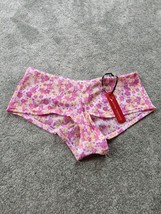 BNWT Loving Moments Size X-Large 18-20 Pink/Orange Flower Short Knickers - £2.35 GBP