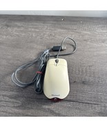 MICROSOFT OPTICAL USB MOUSE MICE WIRED WHITE GREY SCROLL WHEEL 2 BUTTON - $280.98 MXN