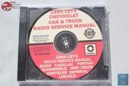 50-73 Chevy Car Truck Pickup Radio Service Manual 66-73 Delco New - £29.67 GBP