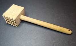 Large 10” Wood 2-Sided Beef Steak Mallet Meat Tenderizer Kitchen Hammer Pounder - $15.21