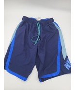 Nike Swim Trunks Medium Mens Blue Mesh Lined Tie Waistband Swim Wear Bot... - £21.08 GBP