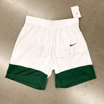 NWT Nike AV2127-111 Men&#39;s Dri-Fit Training Basketball Shorts White Green... - $29.95