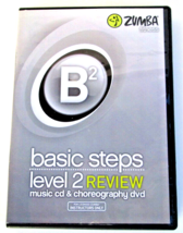 Zumba Fitness Basic Steps Level 2 Review Music Cd &amp; Dvd Set - £6.35 GBP