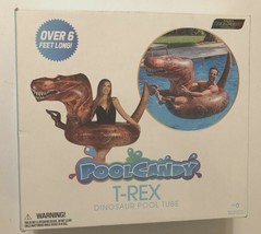 Pool Candy T-Rex Dinosaur Pool Tube New - £22.62 GBP