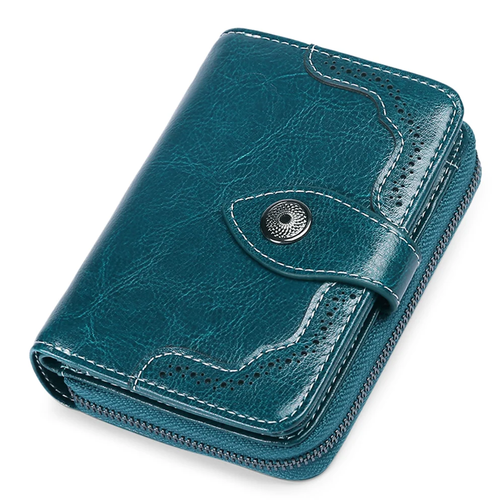 Fashion Women&#39;s Short Wallets Soft Leather Small Ladies Coin  Purses Female Hasp - £62.35 GBP