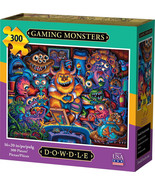 Gaming Monsters 300 Piece Jigsaw Puzzle 16 x 20&quot; Dowdle Folk Art - £19.77 GBP