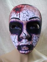 Creepy Mask Bloody Head Shot Decomposing Body Cracked Doll Corpse Haunte... - $13.80 CAD