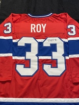Patrick Roy Signed Montreal Canadiens Hockey Jersey with COA - £196.72 GBP