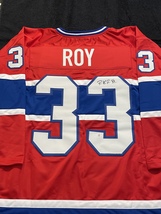 Patrick Roy Signed Montreal Canadiens Hockey Jersey with COA - £195.94 GBP