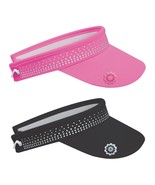 Surprizeshop Ladies Crystal Embellished Golf Sun Visor -  Black Pink Nav... - £20.01 GBP