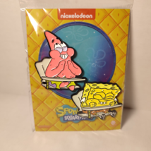 Spongebob Squarepants and Patrick Boating School Enamel Pins Official Set Of 2 - £14.45 GBP