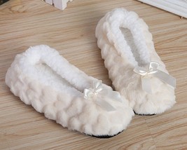 New Cute Indoor Home Slippers Warm Soft Plush Slippers Non-slip Indoor  Slippers - £10.99 GBP