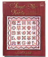 Forget Me Knots Applique Designs Jeana Kimball Patterns Quilting paperba... - £15.70 GBP