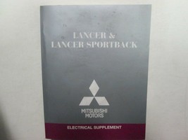 2013 MITSUBISHI Lancer/ Lancer Sportback Electrical Supplement Manual OEM *** - $34.95
