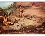 Boar Hunt Exhibit Natural History Museum Chicago IL UNP Chrome Postcard Y10 - $2.92
