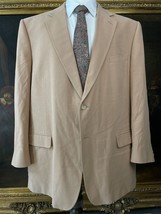 VTG Coconut Grove 48L Guava 100% Silk Smooth 2Btn Blazer Sport Coat Jacket - £46.41 GBP