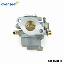68T-14301-11 Carburetor For Yamaha Outboard 4T 8HP 9.9HP F8M F9.9M 68T-14301 - £49.06 GBP