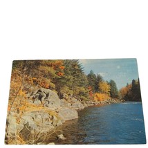 Postcard Greetings From Balderson Ontario Canada Lake Woods View Chrome Unposted - £5.43 GBP