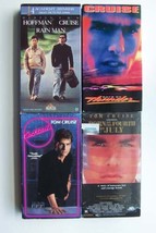 Tom Cruise VHS Video Action Drama 4 Tape Lot - £11.89 GBP