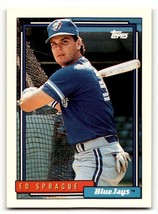 1992 Topps #516 Ed Sprague    Toronto Blue Jays Baseball Cards EX/NM ID:55896 - $1.67