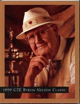 1999 GTE Byron Nelson Classic Program Dallas Texas Golf Loren Roberts  - $14.78