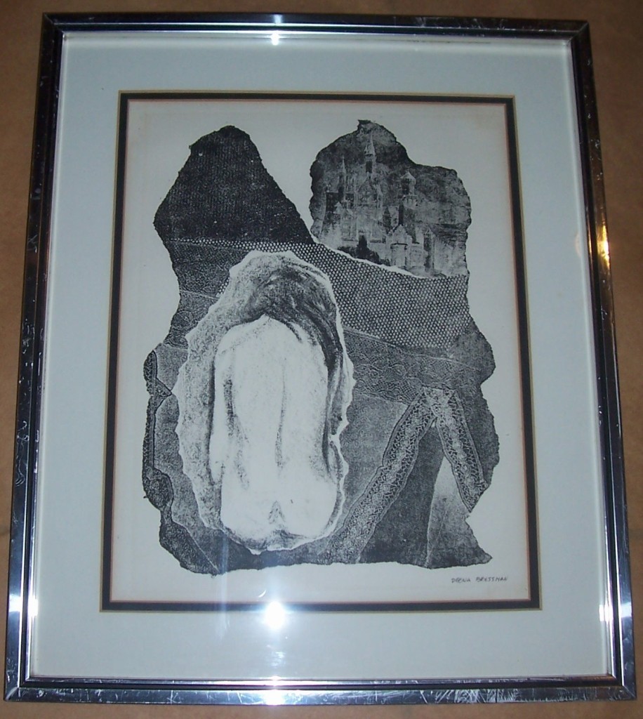 SIGNED DEENA BRESSMAN JEWISH ILLUSTRATIVE ART LITHO - $579.05