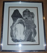 SIGNED DEENA BRESSMAN JEWISH ILLUSTRATIVE ART LITHO - £455.49 GBP