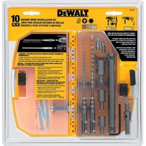 DEWALT DW5366 Anchor Drive Kit 10-Pieces - £48.34 GBP