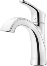 Pfister Weller Bathroom Sink Faucet, Single Handle, Single Hole Or, Lg42... - $96.97