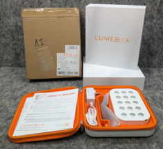Lumebox (LB-001A)  Red Light Therapy Device with Case New/Open Box - $389.99