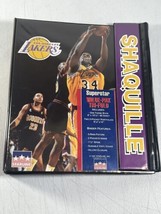 Shaquille O&#39;neal Shaq Los Angeles Lakers Starline 3 Ring Binder w/NTBOOK &amp; Foldr - £31.84 GBP