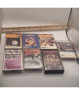 Lot Of 7 Rock/big Band Cassette Tapes - $204.07 MXN