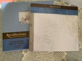 Recollections scrapbook Album &amp; Refills Set 12x12 - new - £8.76 GBP