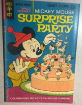 MICKEY MOUSE SURPRISE PARTY #1 (1968) Gold Key Giant Comics VG+ - $14.84