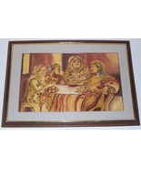 SIGNED JARAMILLO LATINO JESUS EN CASA DE MARTA Y MARIA - €3.374,93 EUR