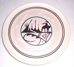 SIGNED LYNN NAVAJO NATIVE INDIAN ETCHED DISPLAY PLATE - $64.39