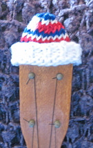 Headstock Hat For Your Soprano Sized Ukulele/Patriots/Patriotic/Red/White/Blue - £4.78 GBP