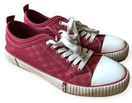 Levis 501-LO-MNGRM Casual Sneakers Low Top Red Men&#39;s size 9 - £19.65 GBP