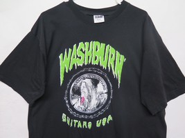 Rare Washburn Vintage Dimebag Darrell UMC US Music Corp T Shirt Size XL Pantera - £253.98 GBP