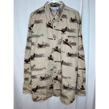Columbia River Lodge Quail Hunting Granola Pheasant Grandpa Country Shir... - $28.00