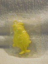 Flintstones Yellow Plastic Fred Flintstone Charm Premium 2&quot; Tall - £4.75 GBP