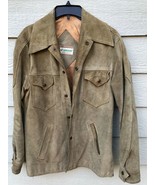 VINTAGE MC GREGOR MEN&#39;S LEATHER JACKET - SIZE 38 (MADE IN URUGUAY) - $889.95 MXN