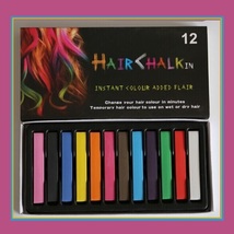 Bright Hair Painting Color Fast Non-toxic D.I.Y. Pastel Temporary Dye Chalk  image 3