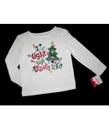 GIRLS 3T - Jumping Beans - I Light Up Dad&#39;s Life HOLIDAY SHIRT - €10,29 EUR
