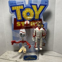 Toy Story 4 Duke Caboom &amp; Forky 6 Inch Figures New Sealed - £14.23 GBP
