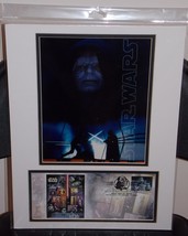 2007 Official Post Office Star Wars Matted Emperor Photo With Stormtroop... - £27.43 GBP