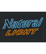 Natural Light Beer Neon Sign 18&quot; x 14&quot; - £393.97 GBP